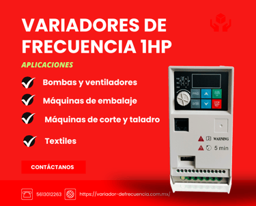 variadores de frecuencia