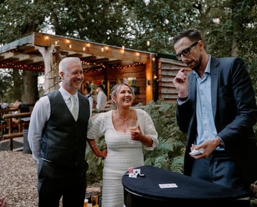 magician at wedding