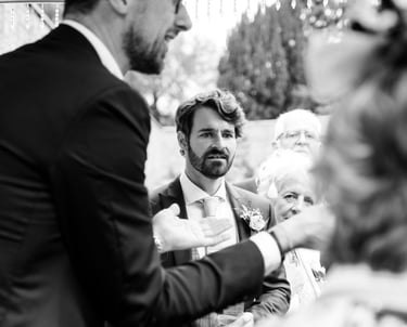 shocked groom