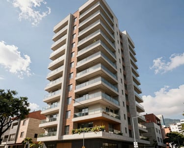 An elegant business consultant explaining financial charts to attentive clients in a modern office.