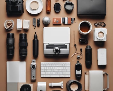 A vibrant influencer marketing campaign showcasing a scenic location.