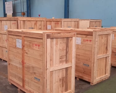 samudra biru mandiri, packing, palet plastik, palet kayu, box kayu, logistik