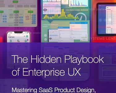 The Hidden Playbook of Enterprise UX - Book by Chris Martini