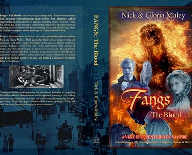 The cover of Fangs: The Blood