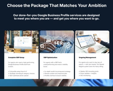 Person selecting a digital service plan from multiple options on a screen