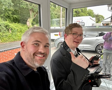 Paul Woodward and Thomas Elliott Griffiths onset of time to go