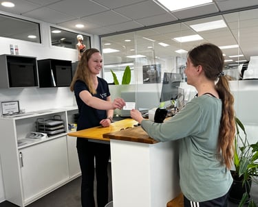 Reception-Kiropraktisk klinik Hadsten