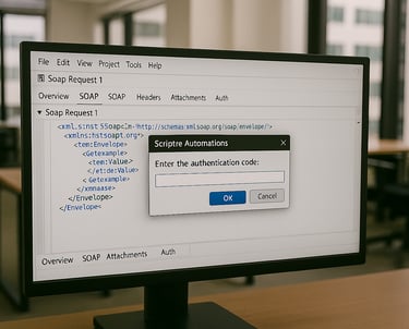 SoapUI, ReadyAPI, Groovy scripting, API Automation, Automated WBS Flows