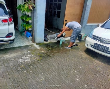 layanan service dan pasang AC di Makassar
