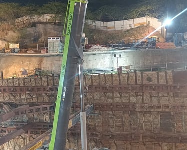 image of crane working on site imported from china