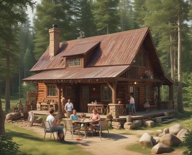 Ice cream cups with the label Delicious Ice Cream are stacked on a reflective surface. The background is a mix of colorful and blurred lights, giving a festive or carnival-like atmosphere. There is a red object to the right, possibly part of a vending machine or a counter, with the number 25 displayed digitally.