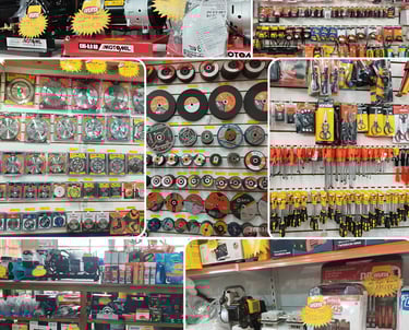 Ferramentas Manuais, Ferramentas Eletricas e Equipamentos