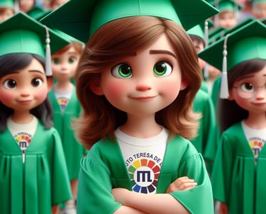 Aluna na formatura