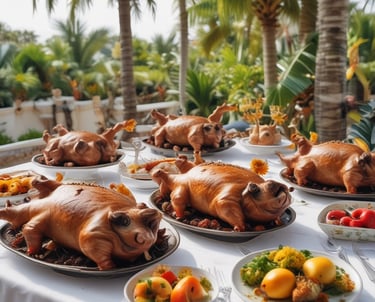 Scrabble tiles arranged to spell 'ONLINE MARKETING' on a wooden table with a textured surface.