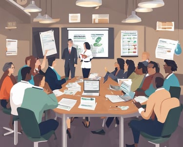 assorted-color lockers