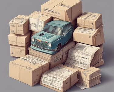 a person is using a pos machine in a store