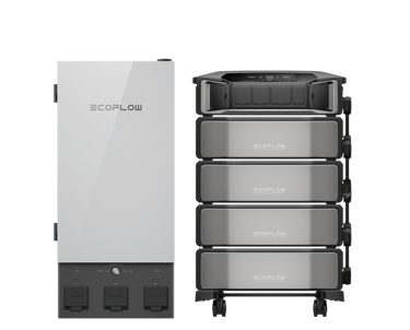 Eco Flow Smart panel 2 with battery packs and inverter