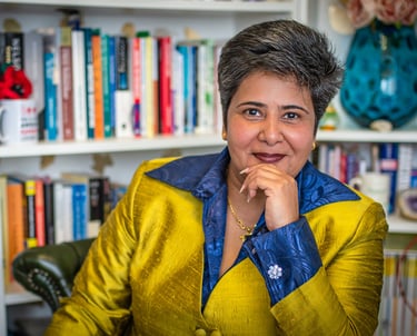 South Indian Business Coach and Therapist ready to help entrepreneurs with meantla health 
