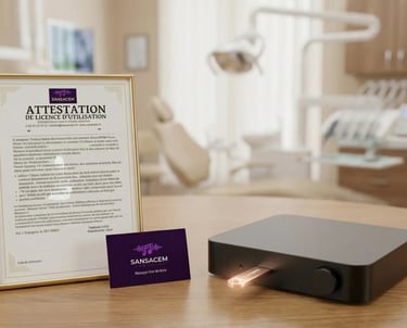 attestation sansacem cabinet dentaire