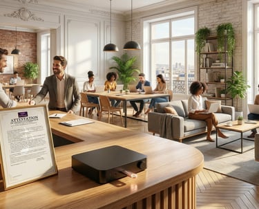 Client coworking  libre de  droit sacem