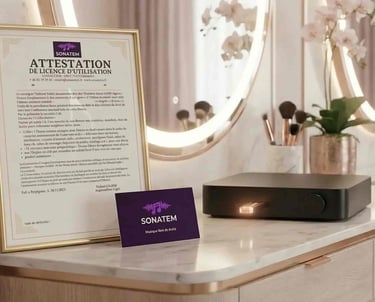 Sonatem Musique libre de droit pour soins esthétique