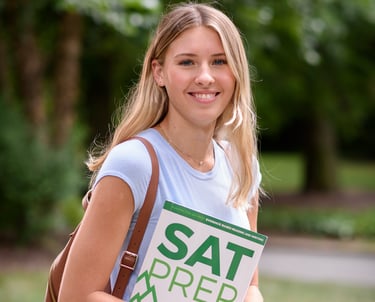 High school student getting SAT and ACT test prep coaching at Huntington Learning Center