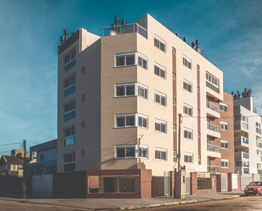 Prédio multifamiliar Giardino na cidade de Pelotas. Construtora Valori Empreendimentos