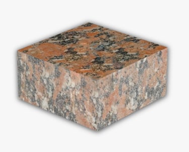 Spadlé dlažební kostky №8