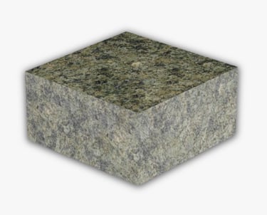 Spadlé dlažební kostky №12