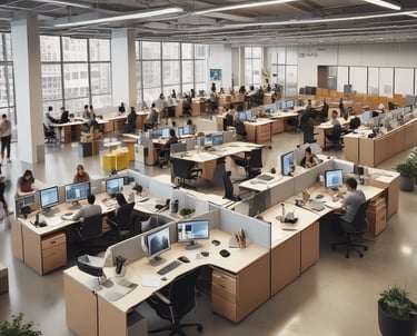 A 3D rendering of a microchip with the letters 'AI' prominently displayed on its surface, set on a dark, circular platform.