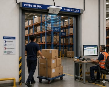 in out barang via gate rfid uhf