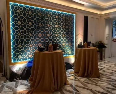 meja registrasi dengan software registrasi