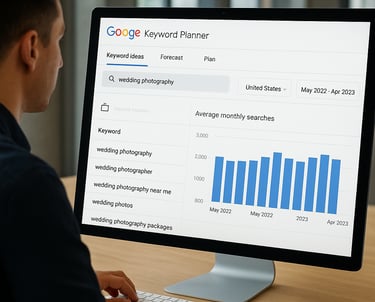 Tela-Google-Keyword-Planner-com-pesquisas-palavras-chave