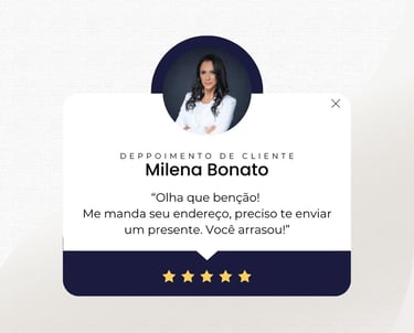 a woman with a star on her name tag