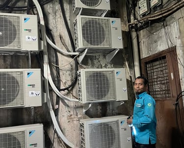 Pemasangan AC Daikin Pekanbaru