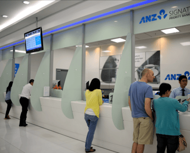 people get cash at bank