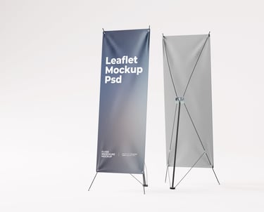 X-banners extérieurs