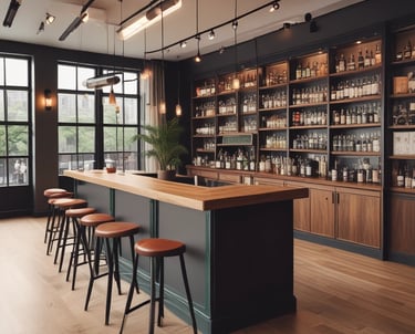 a man riding a skateboard down the side of a ramp