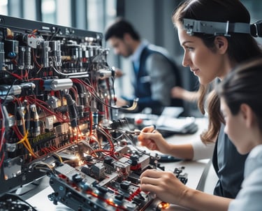 black blue and yellow textile