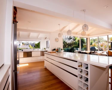Kitchen renovation in Titirangi home