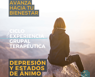 Ciclo de experiencia grupal terapéutica de Manejo de la depresión y trastornos del estado de ánimo