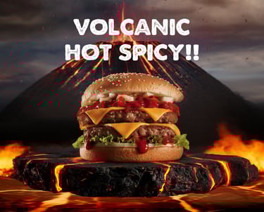 Hot Burger By AI