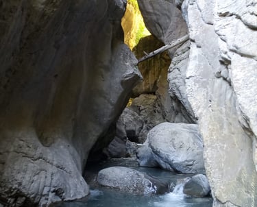 canyon du Fournel pour tous, Serre-Ponçon, familles, amis , canyon aquatique enfants