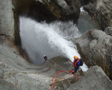 Canyon de Oules de Freissinières, 05, Hautes-Alpes, Briançon, Guillestre, Embrun