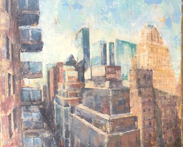 sybille ingold peintre new york 42e street 1
