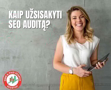 Kaip užsisakyti SEO auditą?