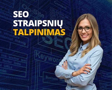 Seo straipsnių talpinimas