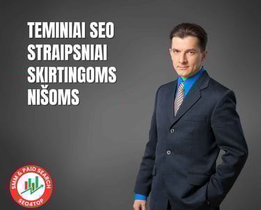 Teminiai SEO straipsniai skirtingoms nišoms