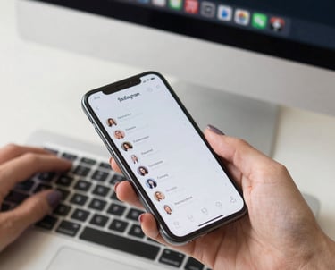 woman holding silver iPhone 6