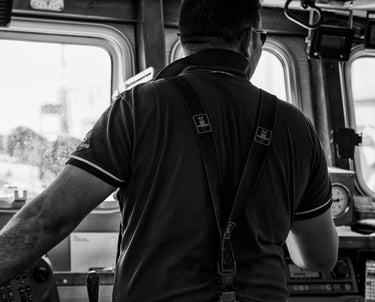 photographie d'un artisan pêcheur au Guilvinec